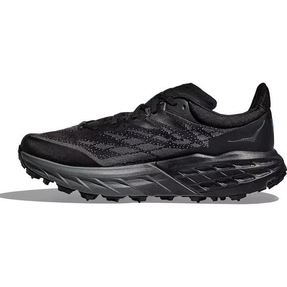 Hoka One One Black Trail Running Shoes with Subtle Blue Accents main image 4